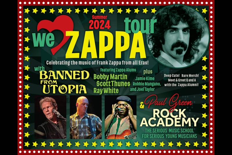 BANNED FROM UTOPIA Ft. Zappa Alumni Robert Martin, Scott Thunes & Ray White - THE I LOVE ZAPPA TOUR