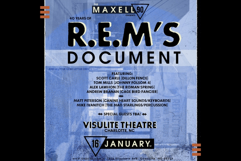 THE MAXELL 90 - 40 Years of R.E.M.'s Document